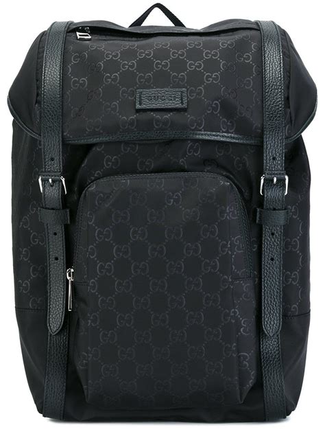 gucci colorful backpack|black gucci backpack for men.